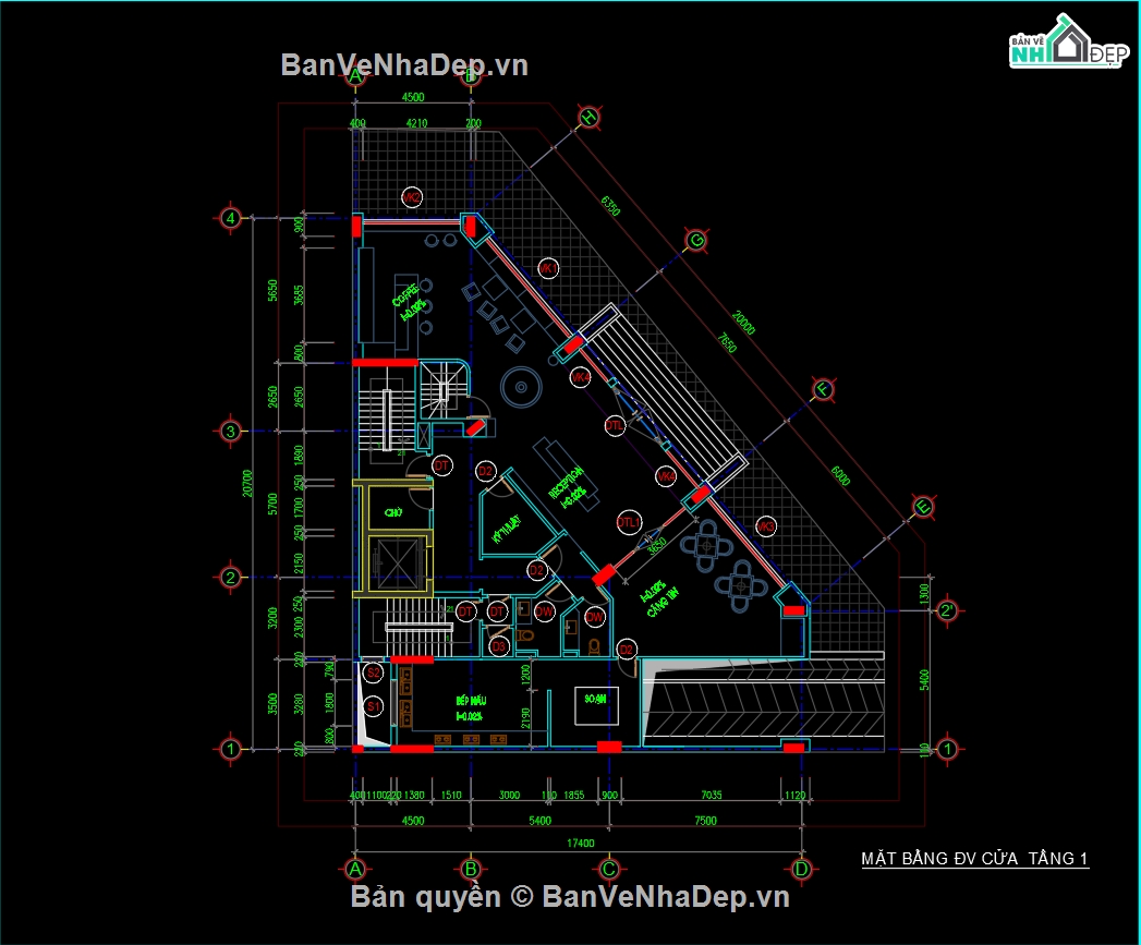 công trình công cộng,Bản vẽ thi công,công trình thi công,thương mại,công trình