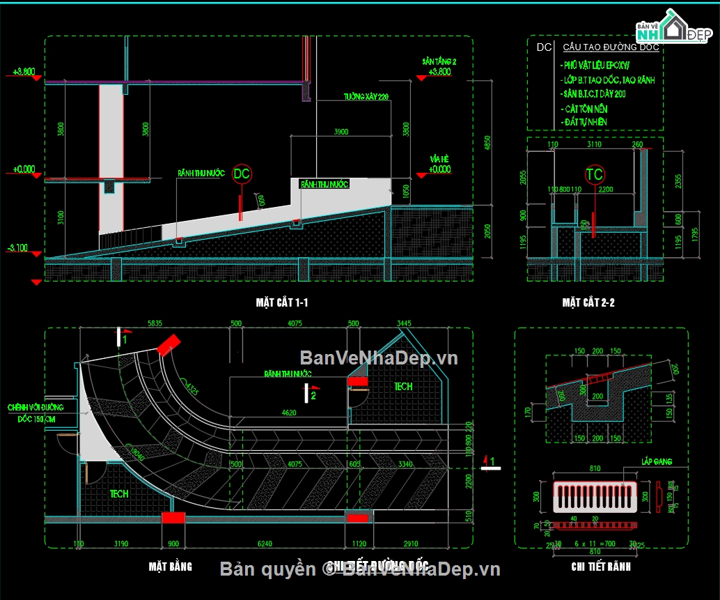 công trình công cộng,Bản vẽ thi công,công trình thi công,thương mại,công trình