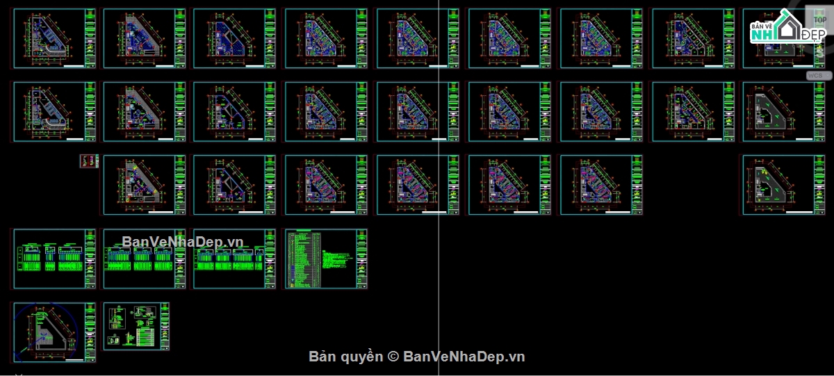 công trình công cộng,Bản vẽ thi công,công trình thi công,thương mại,công trình