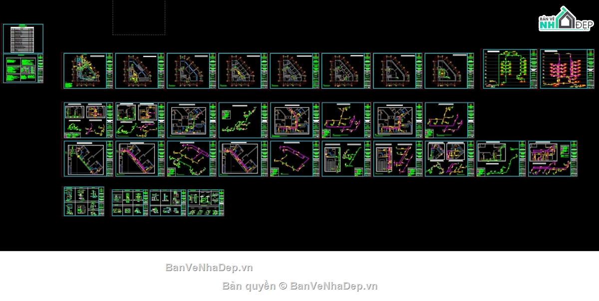 công trình công cộng,Bản vẽ thi công,công trình thi công,thương mại,công trình