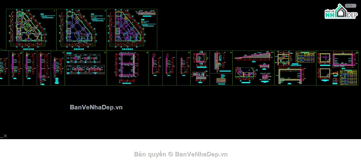 công trình công cộng,Bản vẽ thi công,công trình thi công,thương mại,công trình