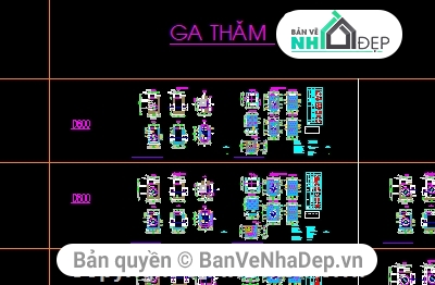 Bản vẽ cad đầy đủ các loại thiết kế ga thoát nước mưa