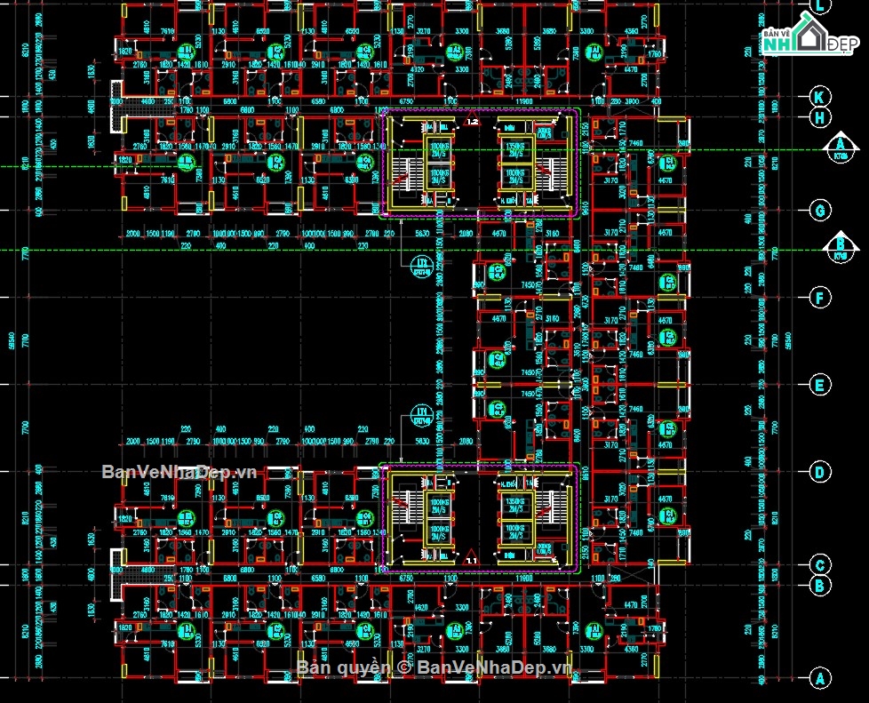 cad chung cư,Bản vẽ full chung cư,Bản vẽ MEP chung cư,chung cư file cad