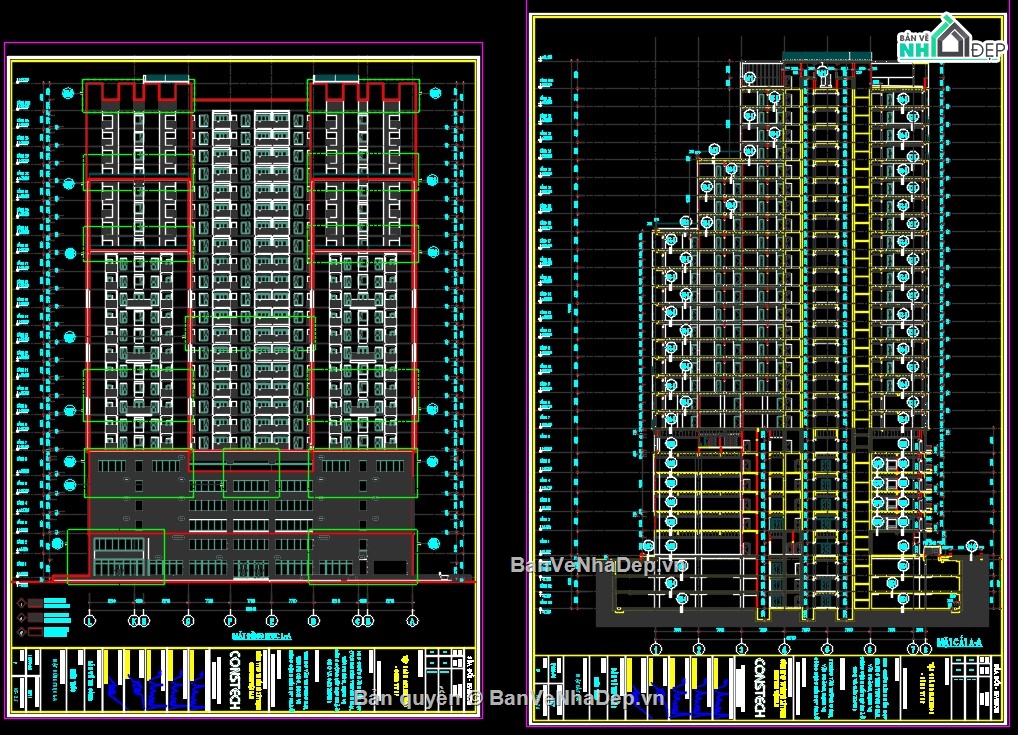 cad chung cư,Bản vẽ full chung cư,Bản vẽ MEP chung cư,chung cư file cad