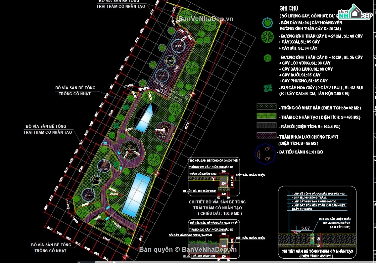 thiết kế trường mầm non,bản vẽ cad trường mầm non,cad mầm non