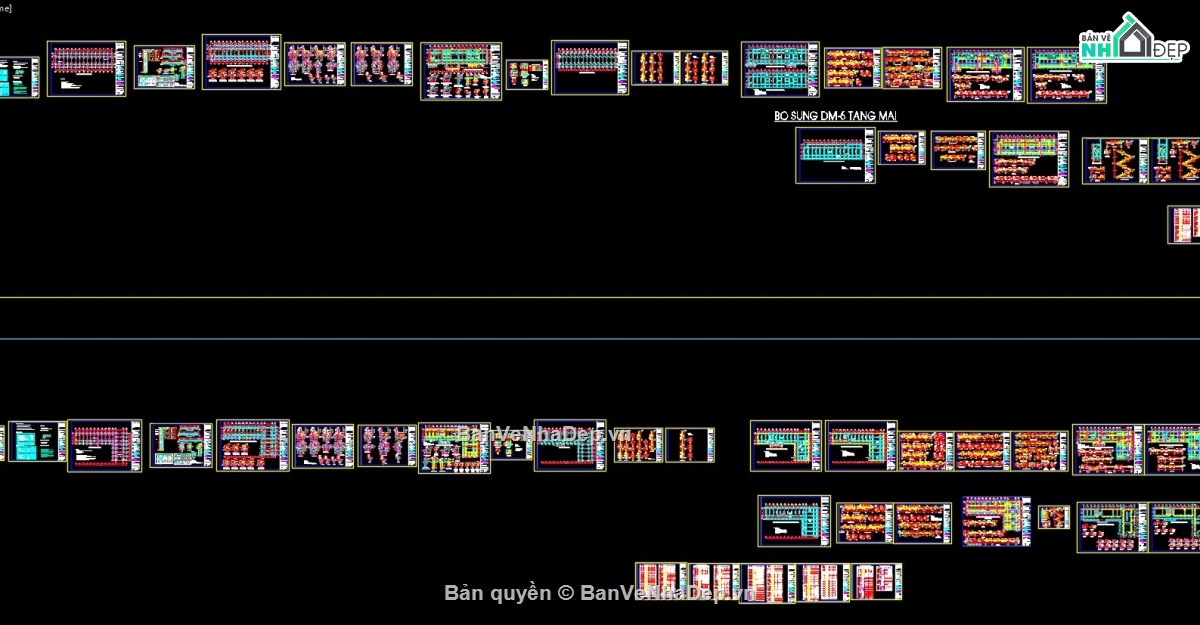 thiết kế trường mầm non,bản vẽ cad trường mầm non,cad mầm non