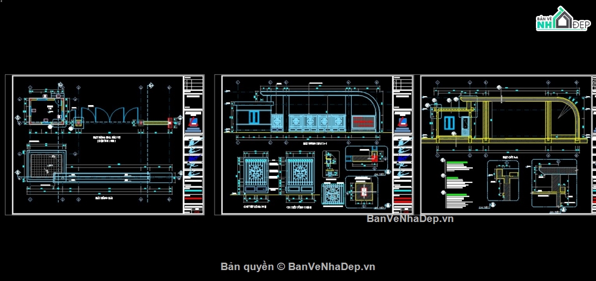 bản vẽ thi công trường mầm non,Bản vẽ cad trường mầm non,bản vẽ cad mầm non