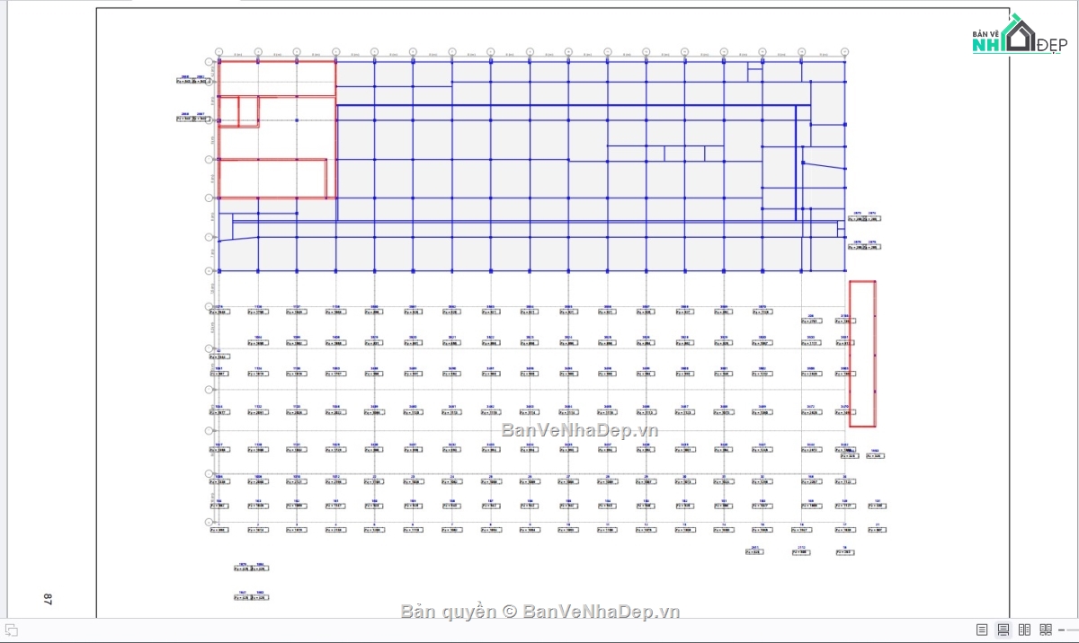 thiết kế siêu thị,Bản vẽ siêu thị big C,thiết kế mẫu siêu thị