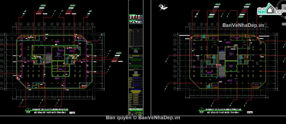 Bản vẽ MEP chung cư,bản vẽ cấp thoát nước chung cư,bản vẽ HVAC chung cư