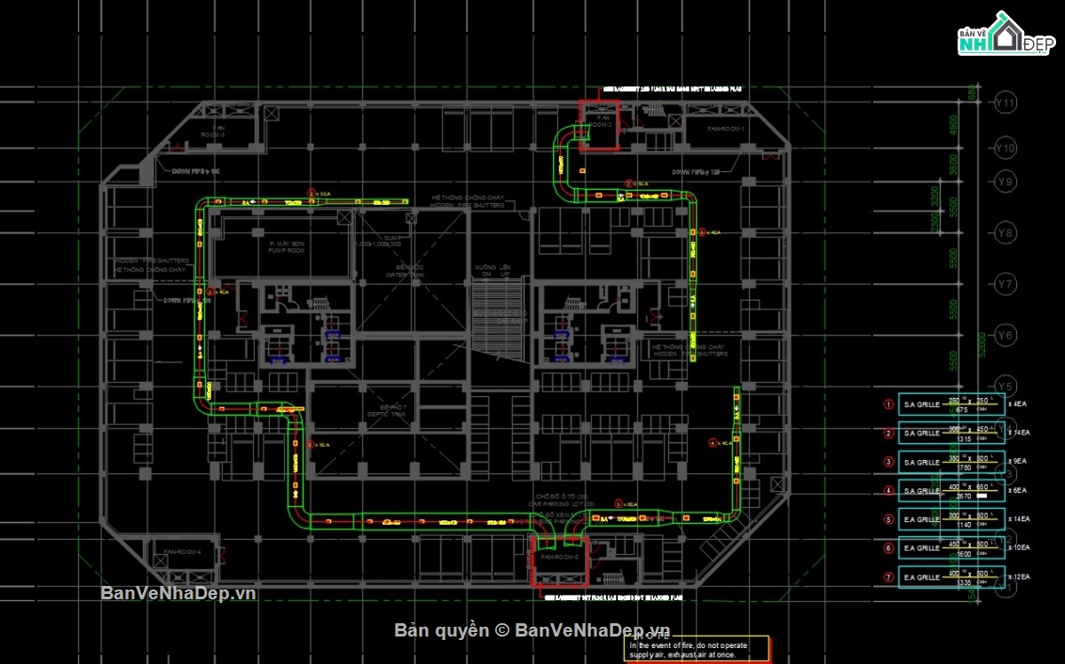 Bản vẽ MEP chung cư,bản vẽ cấp thoát nước chung cư,bản vẽ HVAC chung cư