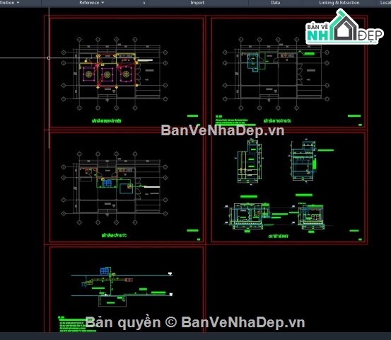 homestay,Bản vẽ cad homestay,file cad homestay,cad homestay