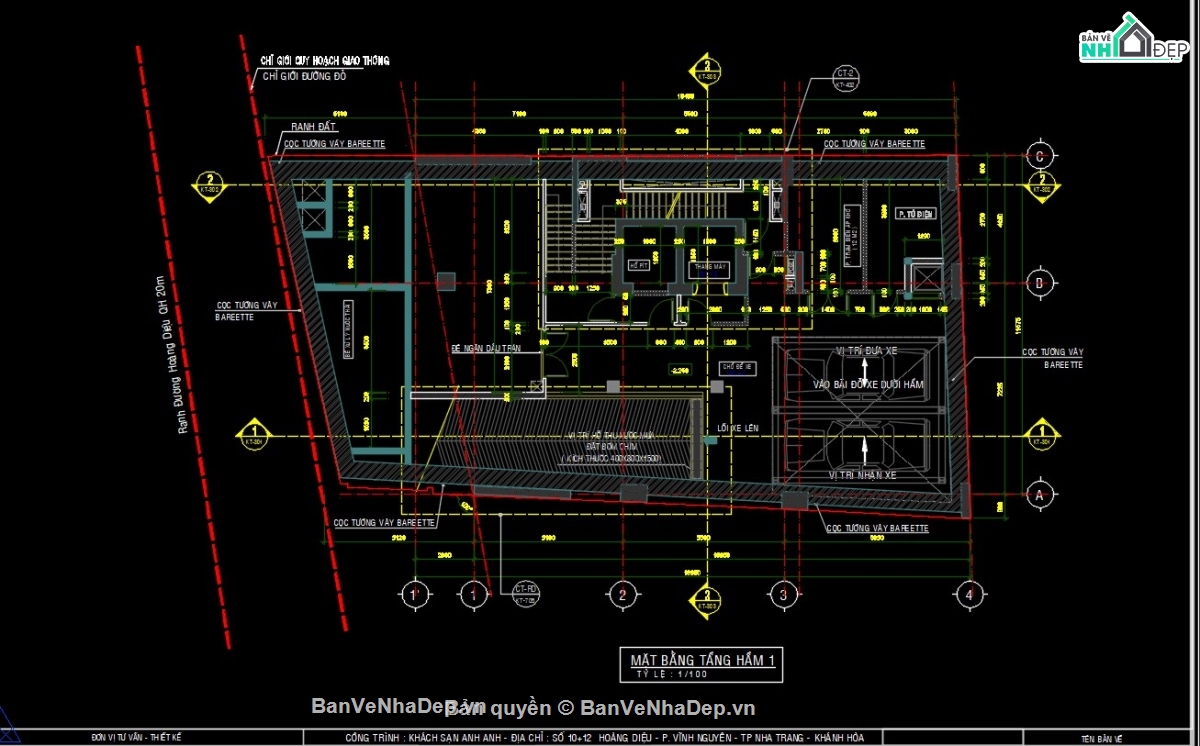 bản vẽ kiến trúc khách sạn,Bản vẽ khách sạn,kiến trúc khách sạn,bản vẽ cad khách sạn