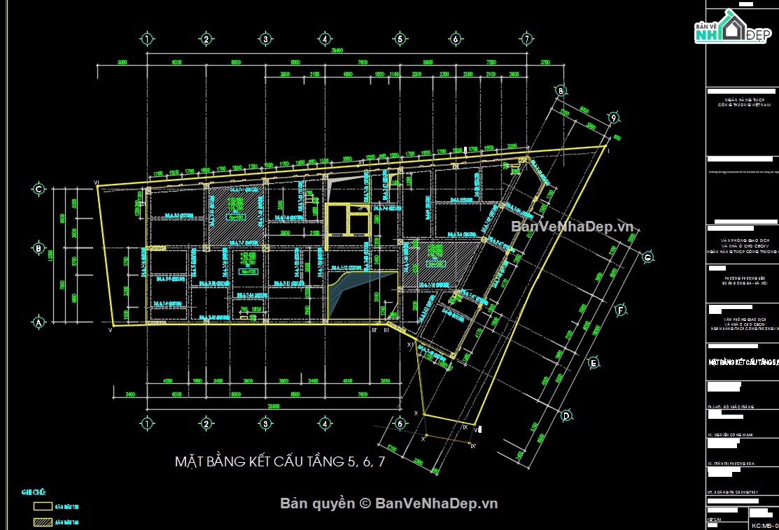 nhà ở 5 tầng,bản vẽ nhà ở 5 tầng,nhà ở cán bộ,bản vẽ nhà ở cán bộ