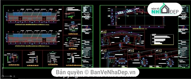 bản vẽ nhà xưởng,thiết kế nhà xưởng,Cad nhà xưởng,bộ bản vẽ nhà xưởng