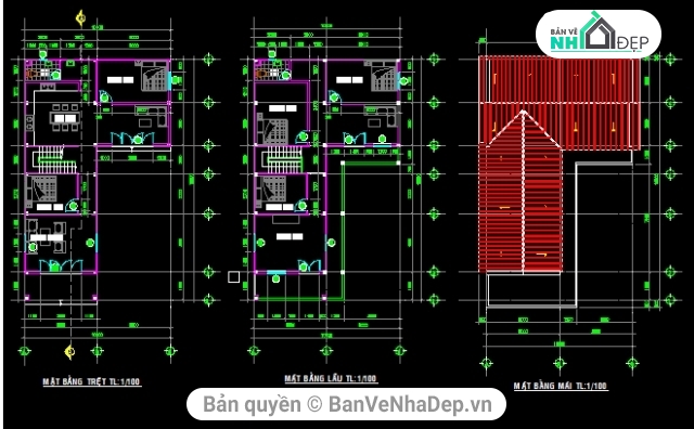 Bộ sưu tập 7 mẫu thiêt kế nhà phố 2 tầng miễn phí tại banvenhadep.vn