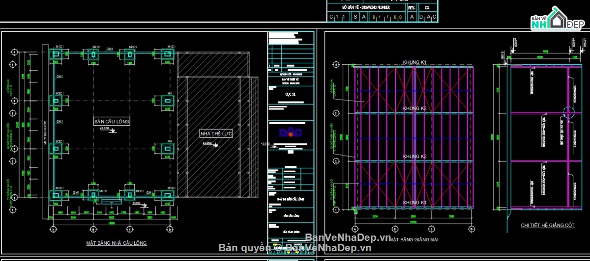 nhà thi đấu,Bản vẽ  nhà thi đấu,autocad nhà thi đấu cầu lông,nhà cầu lông,bản vẽ sân cầu lông