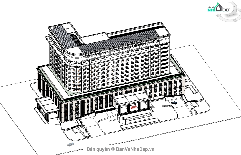 bệnh viện đa khoa revit,bản vẽ bệnh viện đa khoa,revit bệnh viện 11 tầng,Revit thiết kế bệnh viện,thiết kế bệnh viện đa khoa