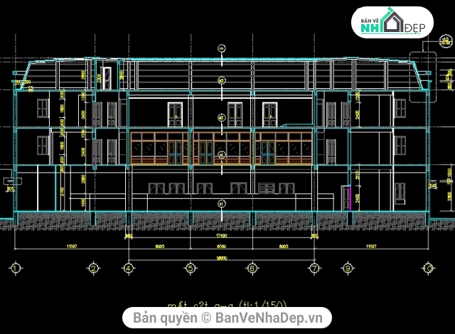 4 bản vẽ Autocad văn phòng miễn phí mới nhất