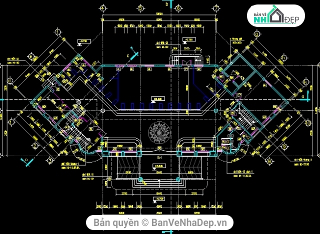 4 bản vẽ Autocad văn phòng miễn phí mới nhất