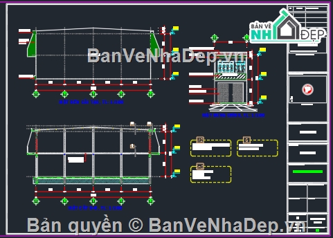 Bản vẽ cải tạo nhà phố,cải tạo nhà phố,Bản vẽ nhà gác lửng