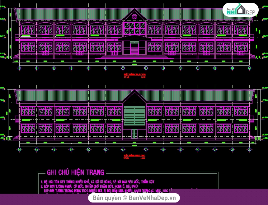 cải tạo trường tiểu học,trường tiểu học kim đồng 7.7x48m,trường học 2 tầng,Bản vẽ trường tiểu học,thiết kế trường tiểu học,mẫu trường tiểu học 2 tầng