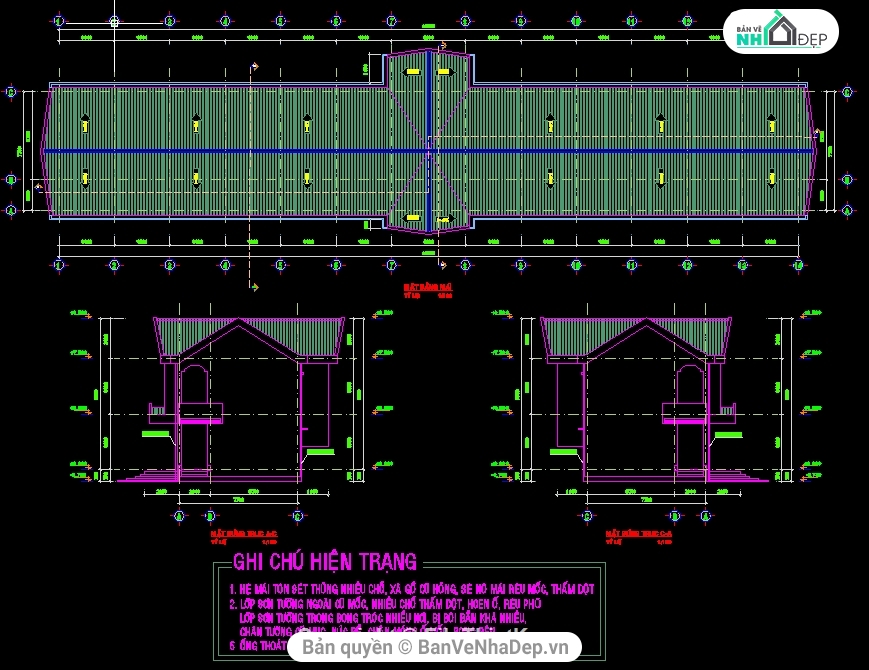 cải tạo trường tiểu học,trường tiểu học kim đồng 7.7x48m,trường học 2 tầng,Bản vẽ trường tiểu học,thiết kế trường tiểu học,mẫu trường tiểu học 2 tầng