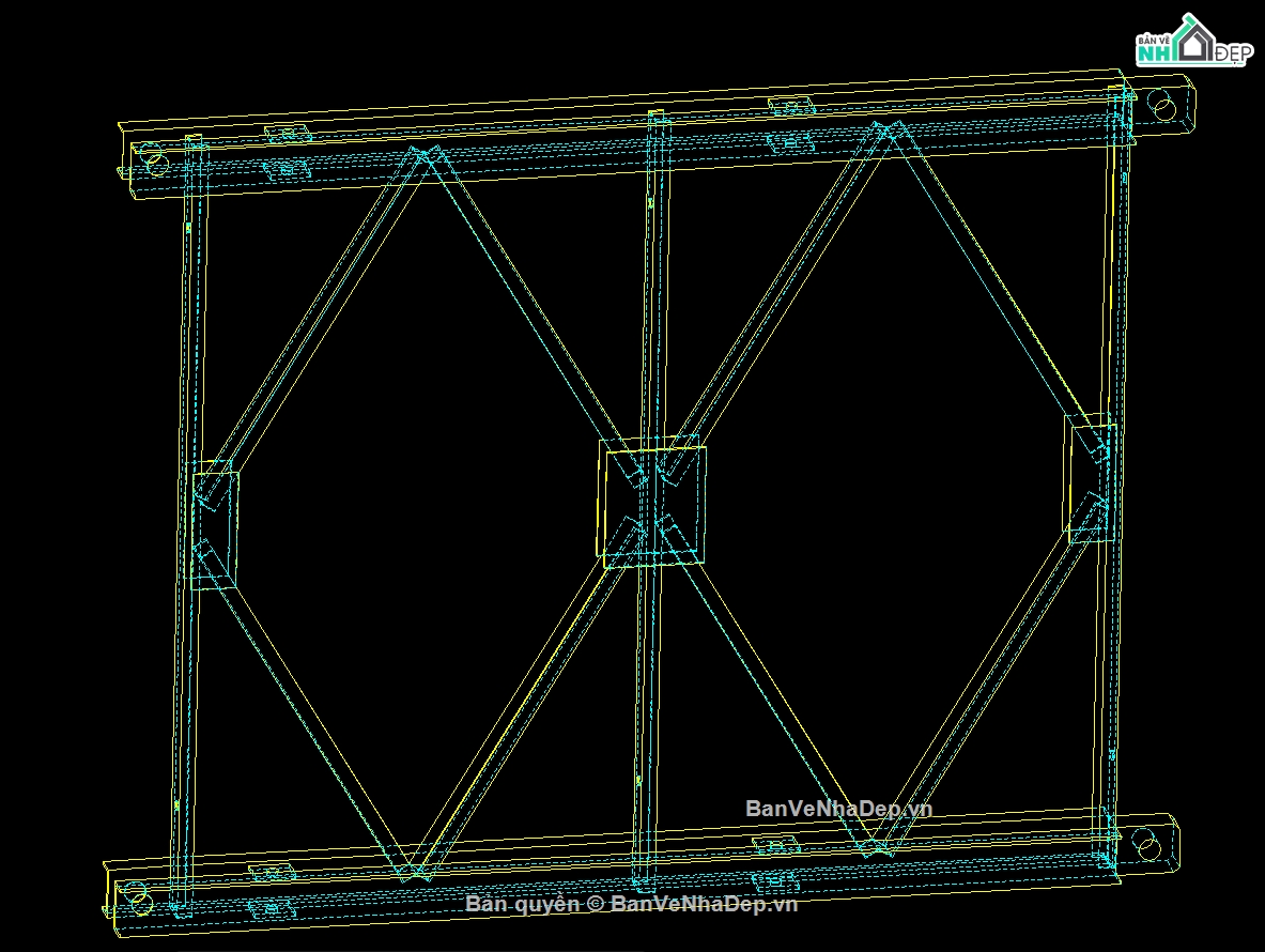 cầu bailey,cầu thép,cầu giàn thép,cầu dàn bailey 1 nhịp