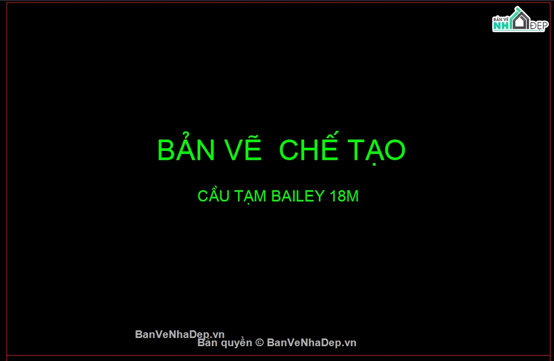 cầu bailey,cầu thép,cầu giàn thép,cầu dàn bailey 1 nhịp