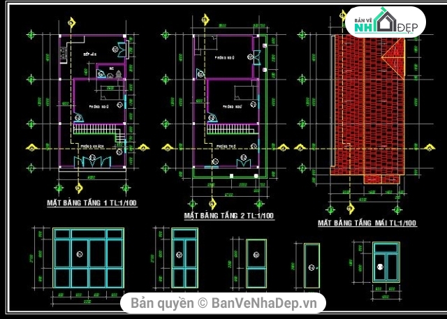 kiến trúc 2 tầng 6x12m,Bản vẽ nhà 2 tầng,thiết kế nhà phố 2 tầng,kiến trúc nhà phố 2 tầng