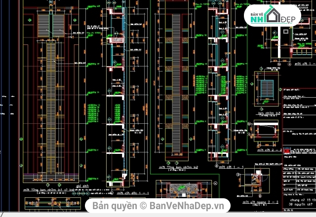 Bản vẽ chung cư 15 tầng tại 38 Nguyễn Chí Thanh gồm: kiến trúc ...
