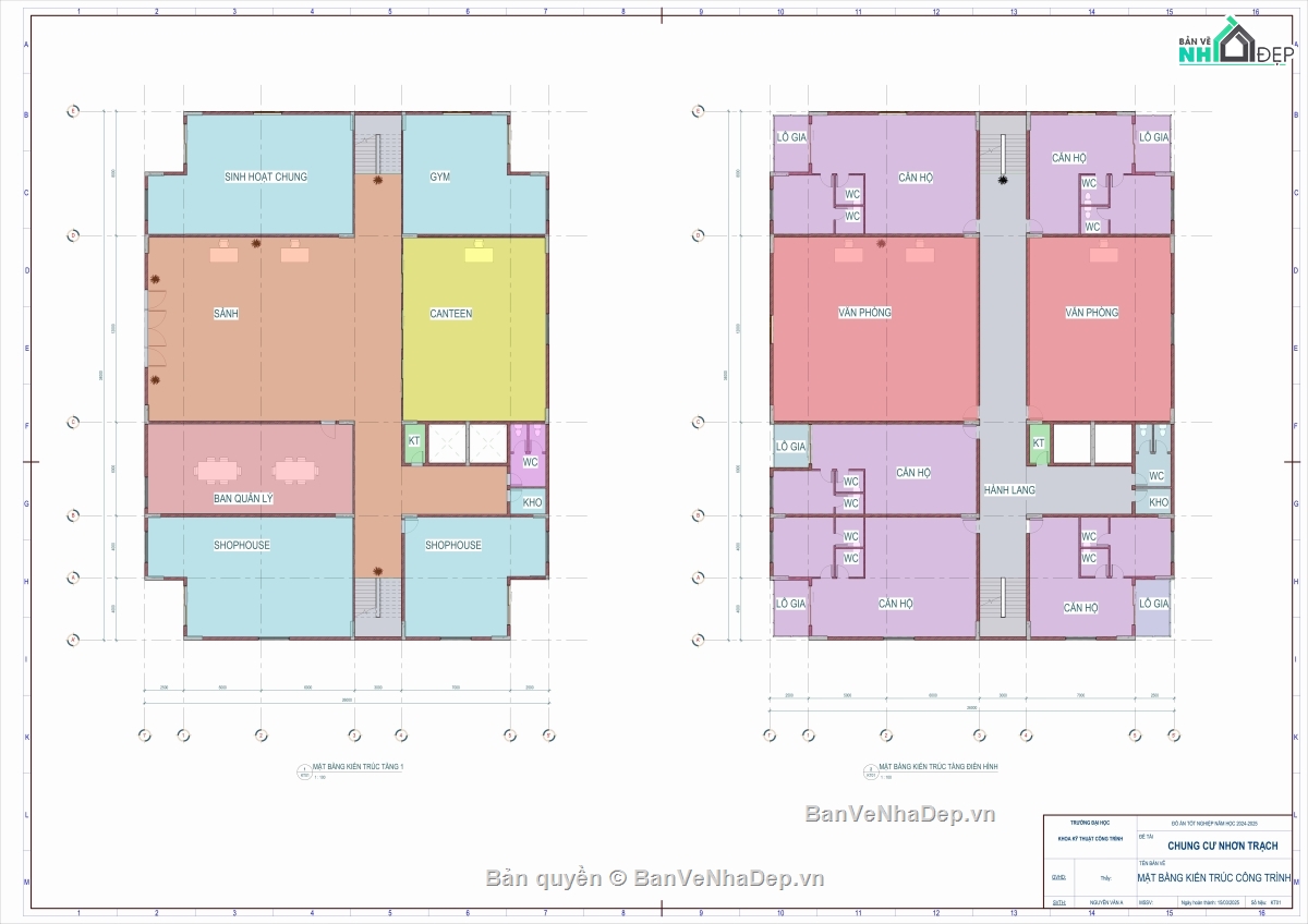 REVIT,KẾT CẤU,KIẾN TRÚC,THI CÔNG,LUẬN VĂN