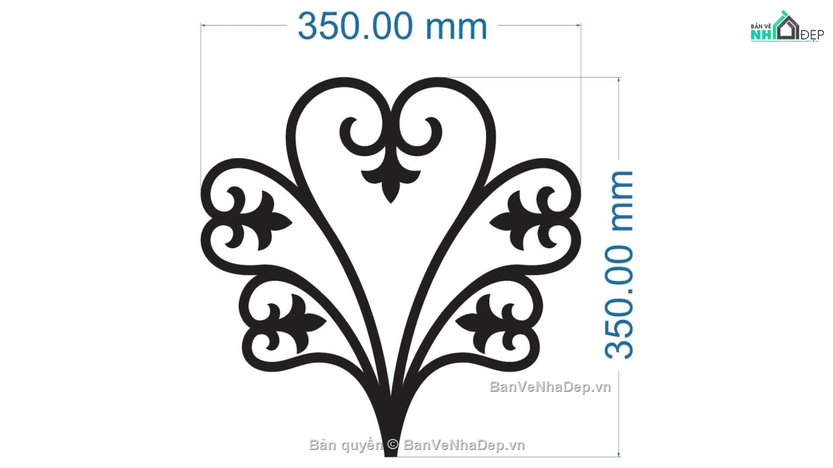 hoa văn cnc,lan can cnc,file lan can dxf