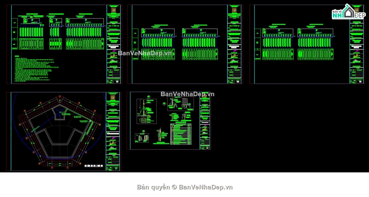 công trình công cộng,Bản vẽ thi công,thương mại,công trình,bản vẽ công trình