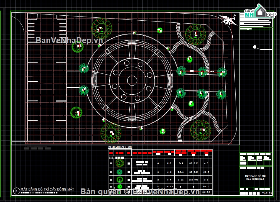 công viên,thiết kế công viên,bản vẽ công viên,bản vẽ đài phun nước,đài phun nước