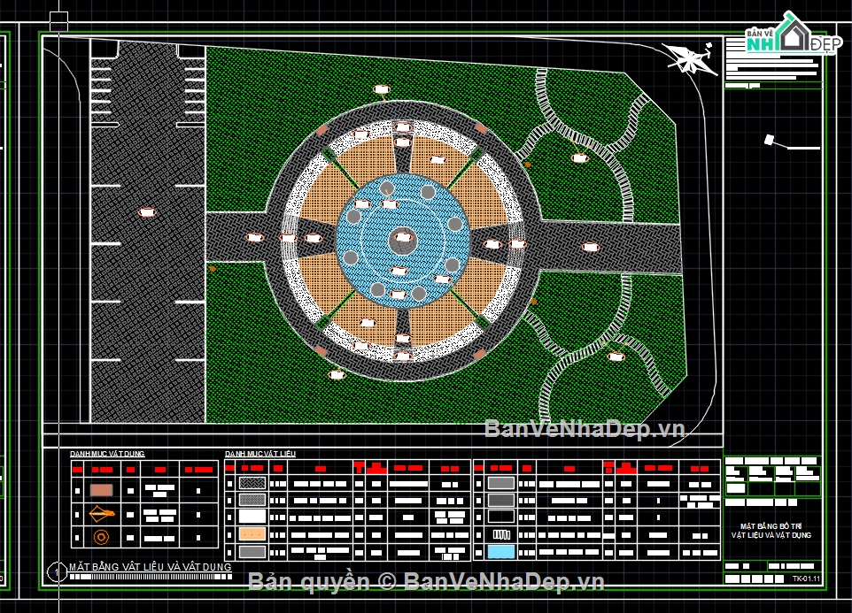 công viên,thiết kế công viên,bản vẽ công viên,bản vẽ đài phun nước,đài phun nước