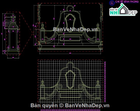 Cổng tường rào,file cad cổng tường rào,cổng tường rào file cad