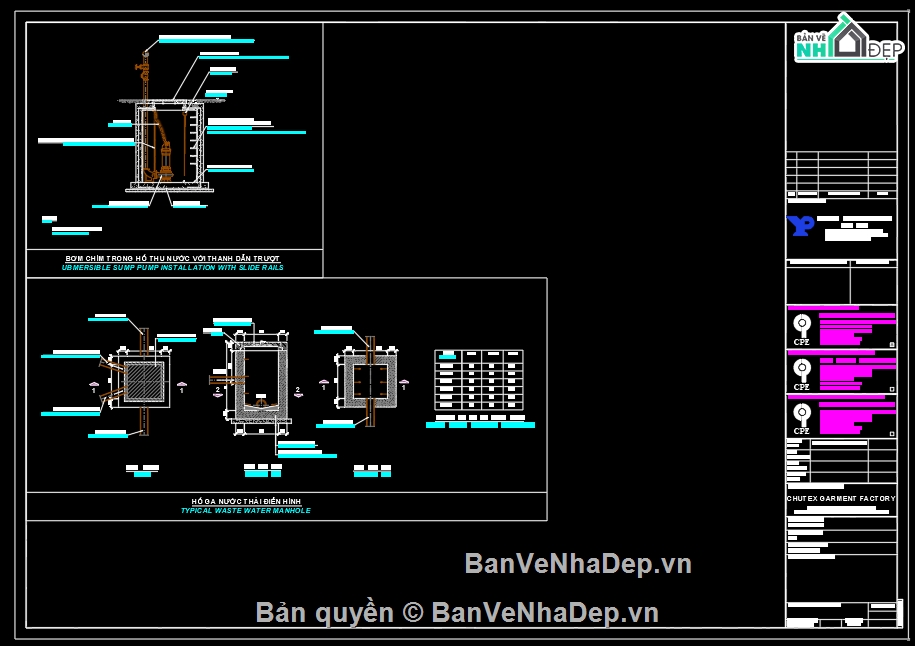 Bản vẽ Chi tiết Plumbing,Chi tiết lắp đặt cấp thoát nước,hệ thống cấp thoát nước