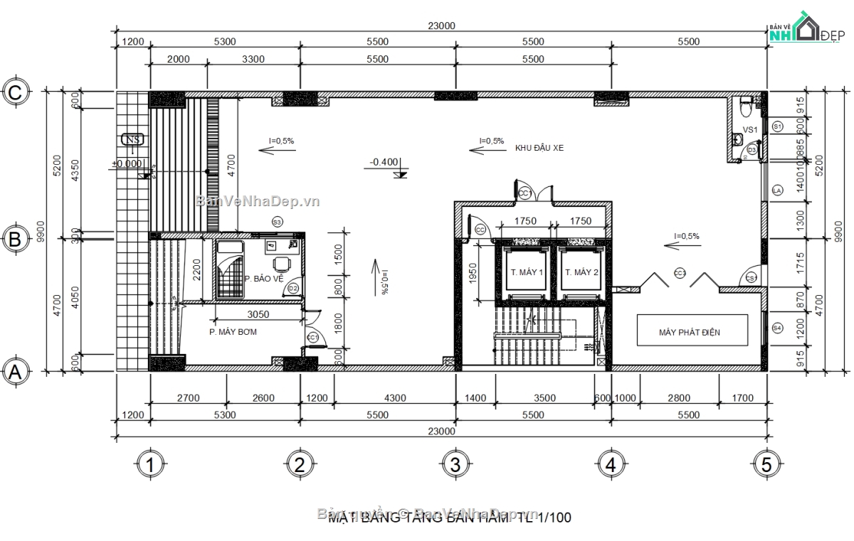 bản vẽ điện nước,điện nước khách sạn,khách sạn