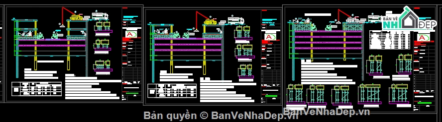 bản vẽ đục phá sàn biện pháp tầng hầm,đục phá sàn đạo,phương pháp cắt bê tông bằng dây
