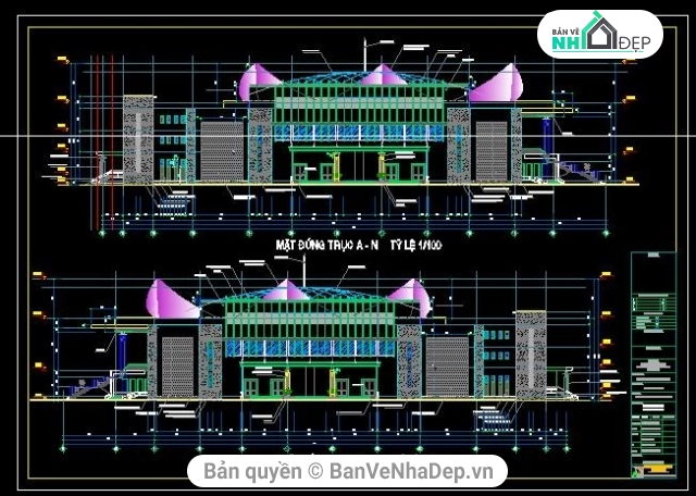trung tâm hội nghị,bản vẽ trung tâm hội nghị quốc gia,trung tâm hội nghị tỉnh,thiết kế thi công,Hồ sơ thiết kế