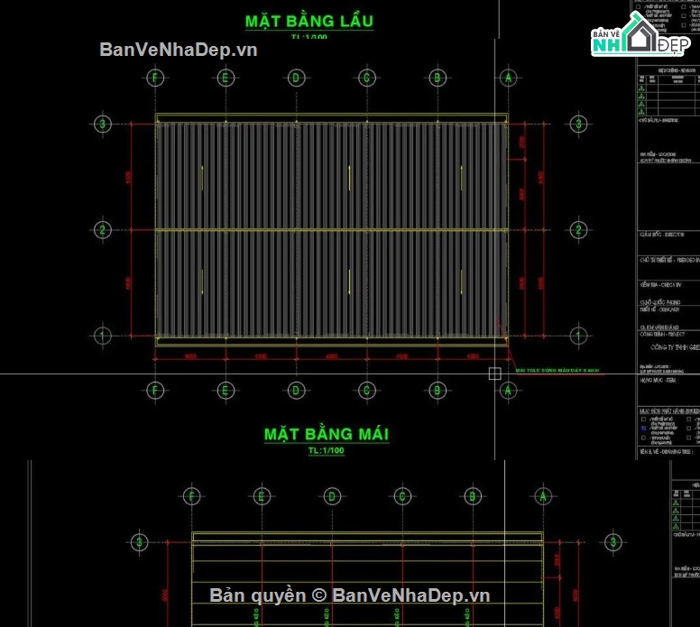 file CAD nhà sinh hoạt công nhân,nhà sinh hoạt công nhân khung thép,bản vẽ nhà công nghiệp 2 tầng
