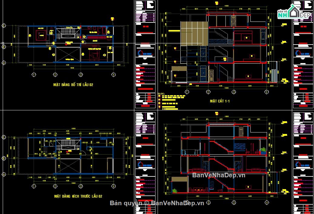 bản vẽ nhà phố 3 tầng,cad nhà phố 3 tầng 7x15m,bản vẽ cad nhà 3 tầng,Nhà 3 tầng 7x15,thiết kế nhà 3 tầng,kiến trúc nhà 3 tầng