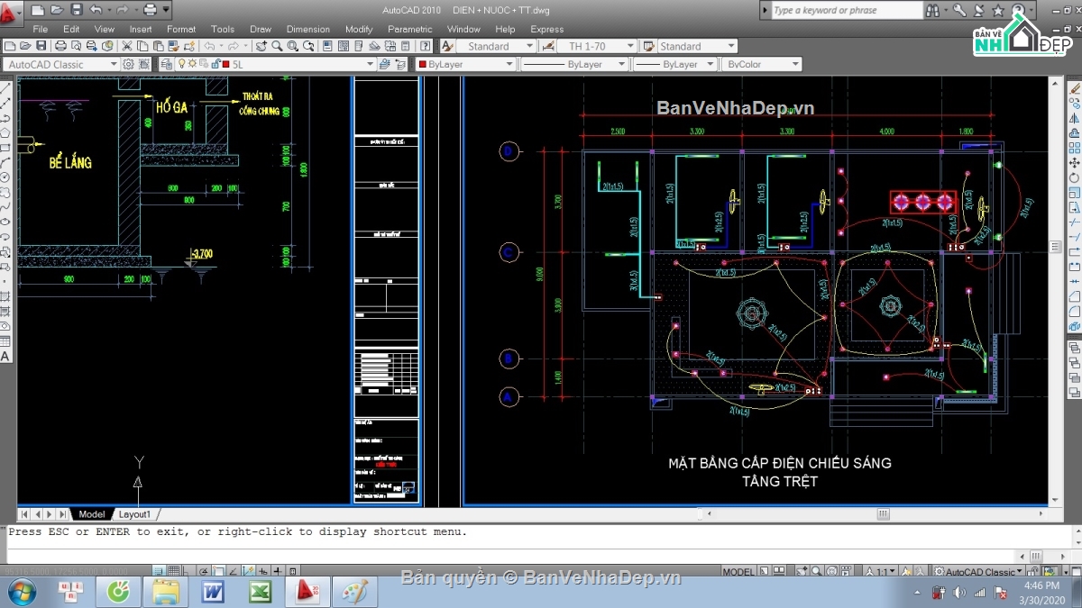 bản vẽ nhà cấp 4,bản vẽ nhà 1 trệt 1 lửng,kiến trúc nhà cấp 4,kết cấu nhà cấp 4