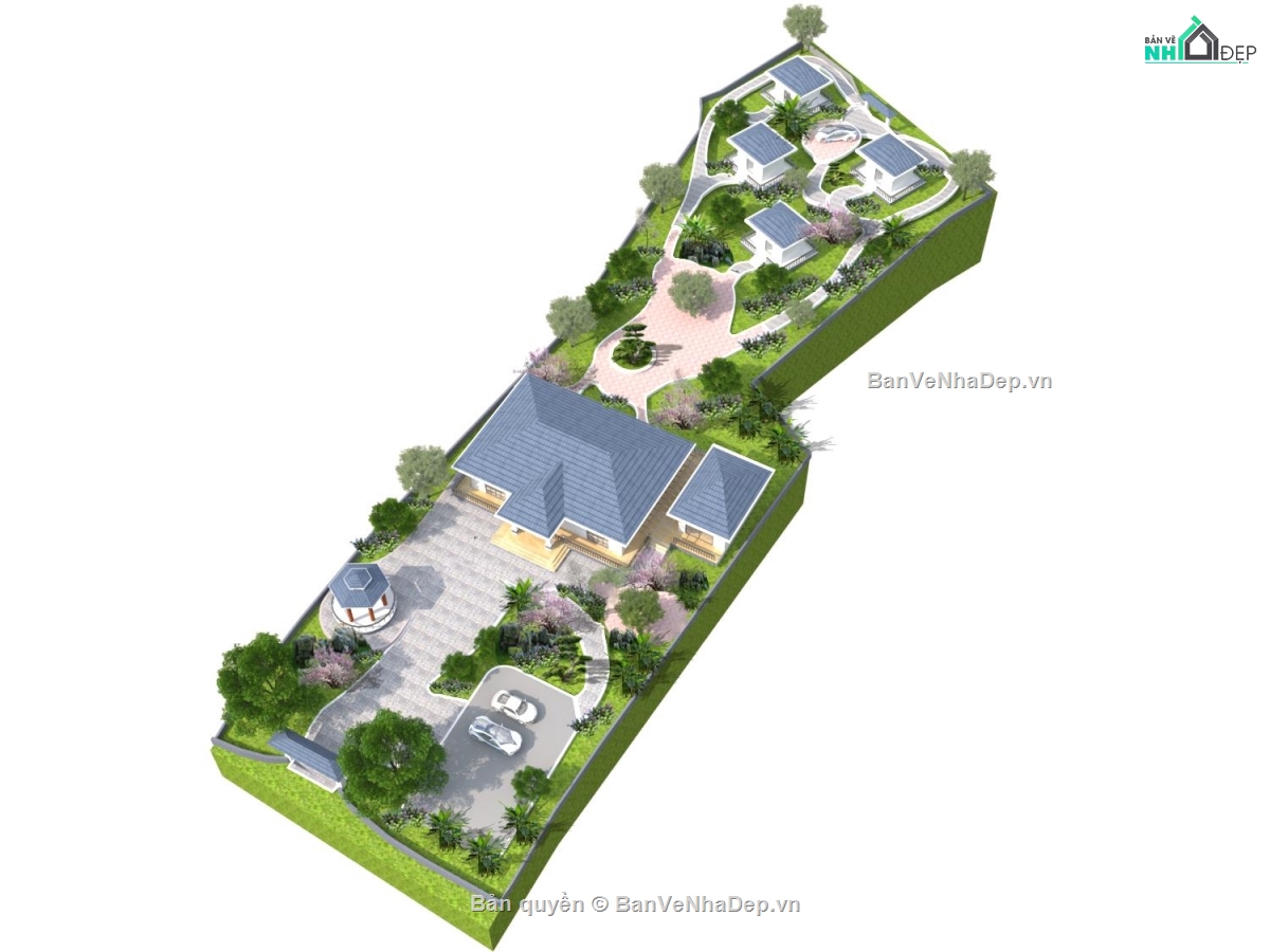 homestay,bản vẽ homestay,file cad homestay