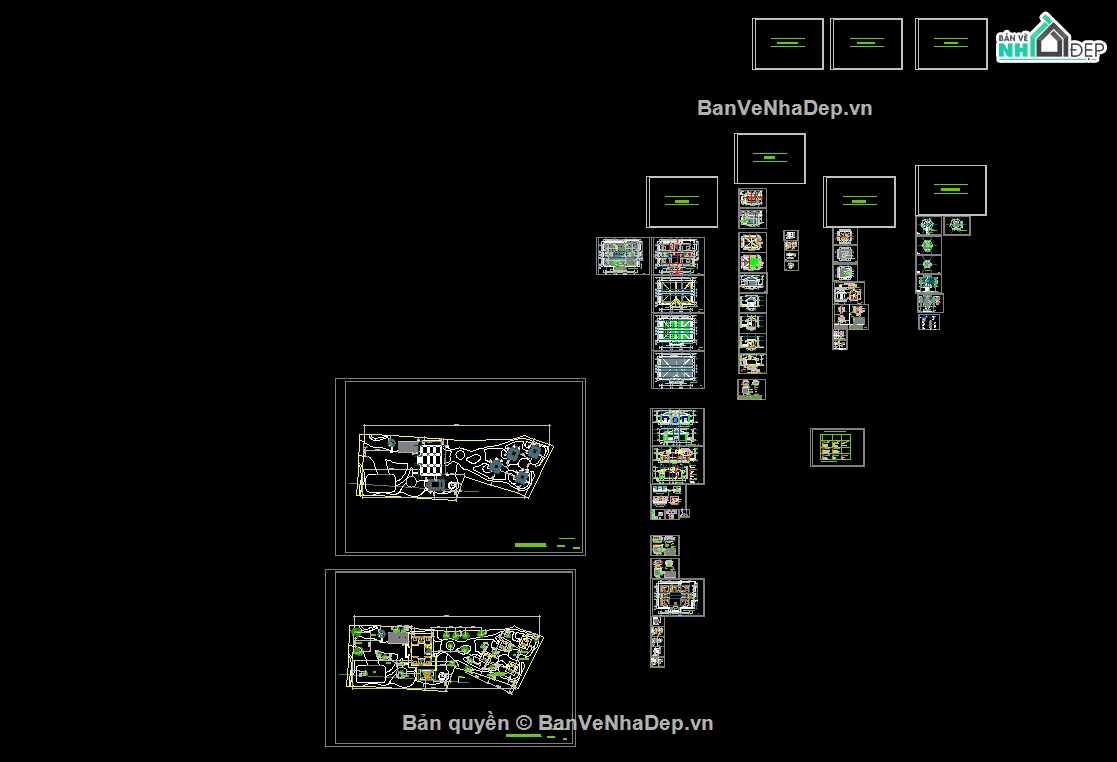 homestay,bản vẽ homestay,file cad homestay