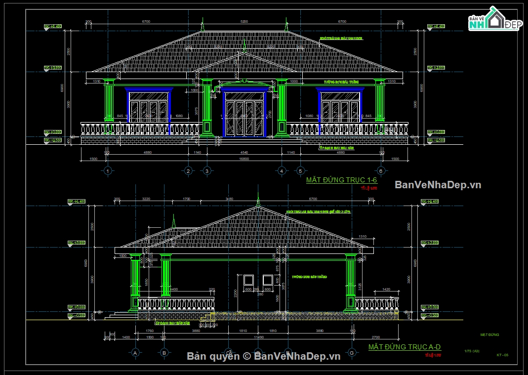 homestay,bản vẽ homestay,file cad homestay
