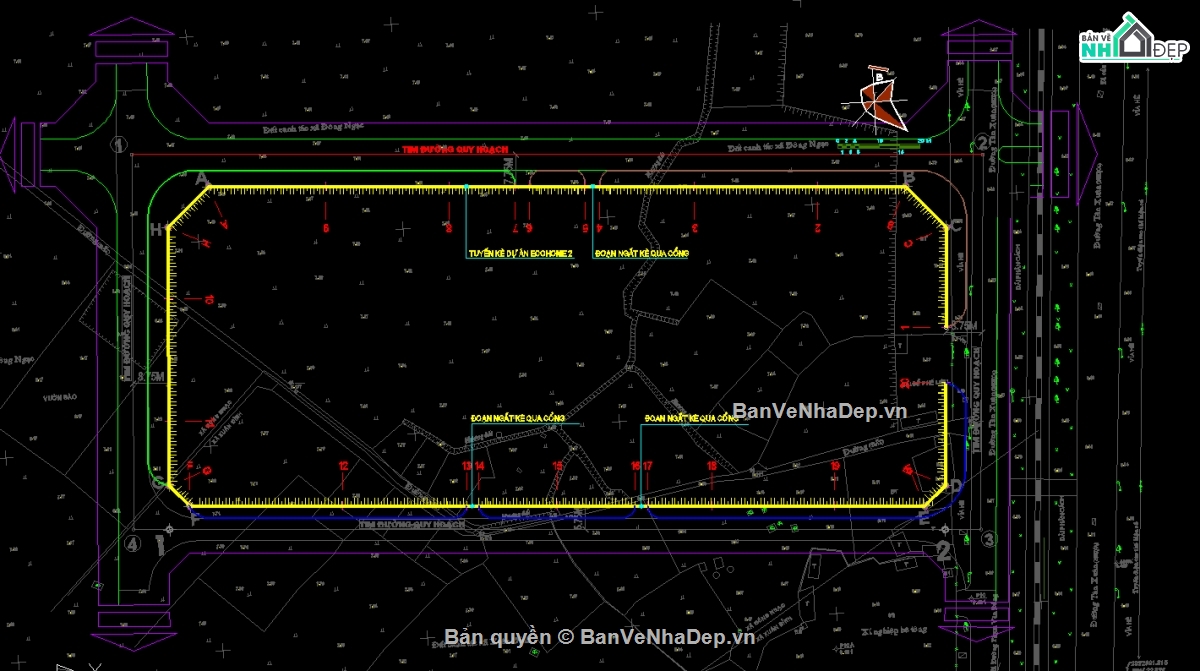 bản vẽ kè đá hộc,Kè ranh dự án,Kè đá hộc xây ranh dự án,kè đá hộc,cad kè đá hộc