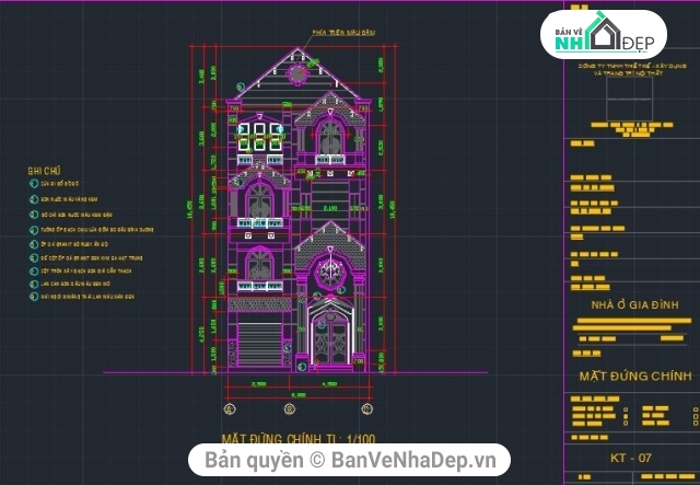 nhà 3 tầng,nhà ở 8x20m,thiết kế nhà 3 tầng,Hồ sơ thiết kế,3 tầng,biệt thự 3 tầng