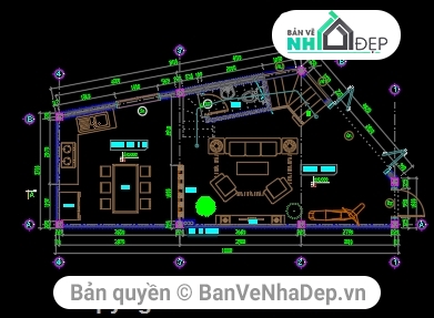 kiến trúc 3 tầng,kiến trúc đẹp,nhà phố góc,nhà méo,nhà lệch góc,nhà phố góc 3 tầng