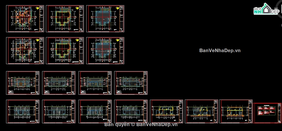 nhà vườn,bản vẽ nhà vườn,nhà vườn 1 tầng,biệt thự 1 tầng,cad biệt thự 1 tầng